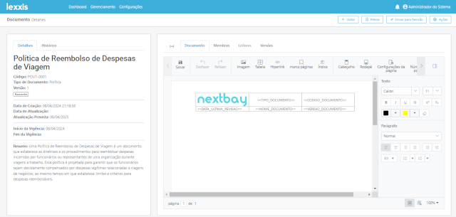 Documentos de Compliance